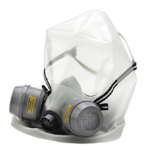 Honeywell North CBRN Emergency Escape Respirator Hood NIOSH Full Face Pull On Closure One Size Fits Most Clear ER2000CBRN Each/1