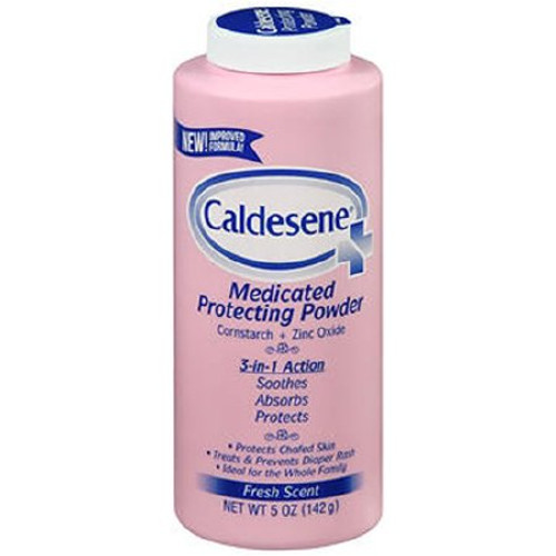 Body Powder Caldesene Medicated Protecting 5 oz. Fresh Scent Shaker Bottle 81% Cornstarch / 15% Zinc Oxide 36373611151 Each/1