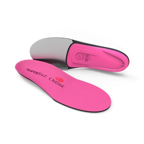 Superfeet Insole Full Length Size B Foam Hot Pink Child 2-1/2 to 4 / Female 4-1/2 to 6 71005 Pair/1