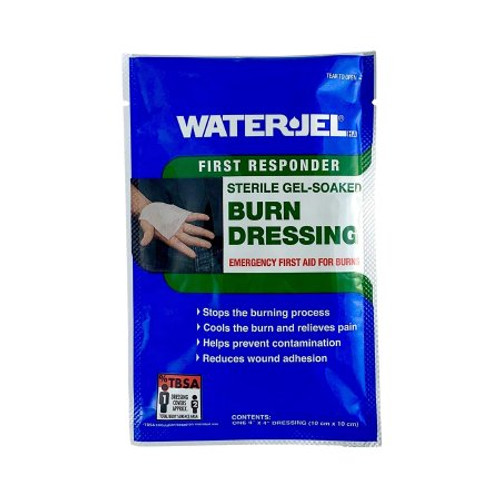 Burn Dressing Water-Jel First Responder 4 X 4 Inch Square Sterile B0404-60.00.000