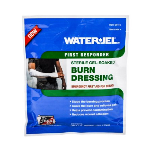 Burn Dressing Water-Jel First Responder 4 X 16 Inch Rectangle Sterile B0416-28.00.000