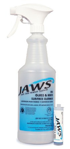 JAWS Glass / Surface Cleaner Refill Pump Spray Liquid Concentrate 0.33 oz. Cartridge Scented NonSterile JAWS-3421-57