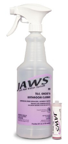 JAWS Tile Grout and Bathroom Surface Cleaner Refill Acid Based Pump Spray Foaming 10 mL Cartridge Citrus Scent NonSterile JAWS-3410-57