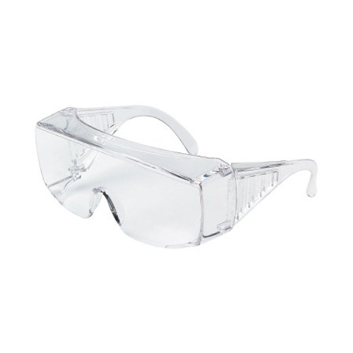 Safety Glasses Yukon XL Wraparound Clear Tint Polycarbonate Lens Clear Frame Over Ear One Size Fits Most 9800XL