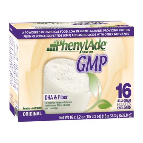 PKU Oral Supplement PhenylAde GMP Original Flavor 33.3 Gram Individual Packet Powder 114116
