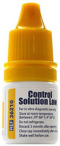 Blood Glucose Control Solution Unistrip Blood Glucose Testing 4 mL Low Level 8916736210