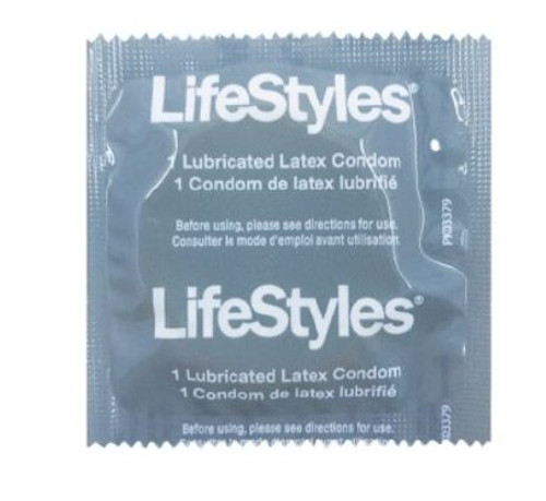 Condom Lifestyles Lubricated One Size Fits Most 1 000 per Case A5400C