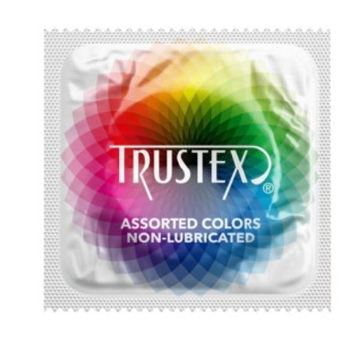 Condom Trustex Non Lubricated One Size Fits Most 1 000 per Case L8829AC