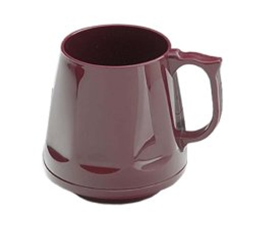 Stackable Mug Dinex Cranberry Red Reusable Polypropylene 8 oz. DX400061