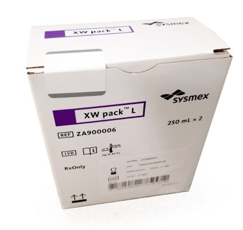 Reagent XW Pack L Hematology Lyse For Sysmex XW-100 Automated Hematology Analyzer 2 X 250 mL ZA900006