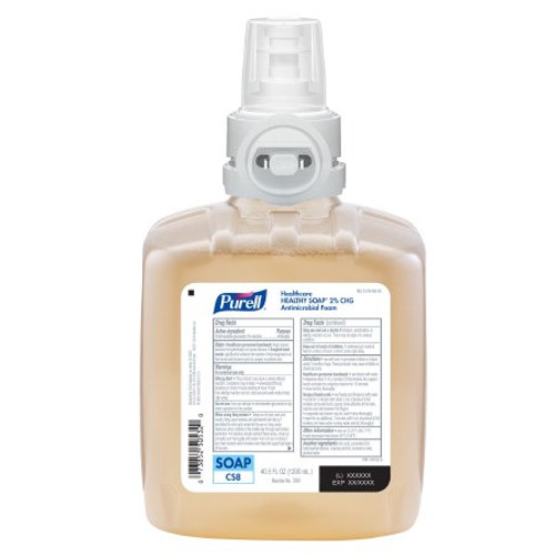 Antimicrobial Soap Purell Healthy Soap Foaming 1 200 mL Dispenser Refill Bottle Unscented 7881-02