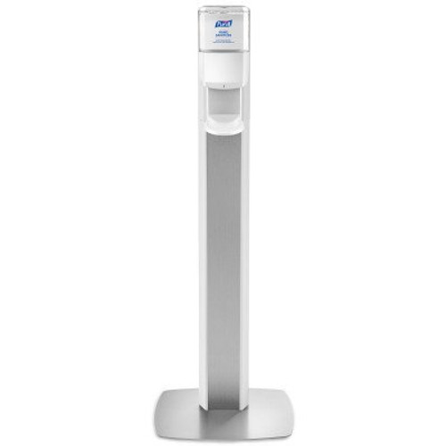 Hand Hygiene Dispenser Purell Messenger ES6 White ABS Plastic Automatic 1200 mL Floor Mount 7306-DS-SLV