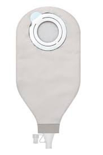 Ostomy Pouch SenSura Mio Flex High Output Two-Piece System 70 mm Stoma Drainable 18656
