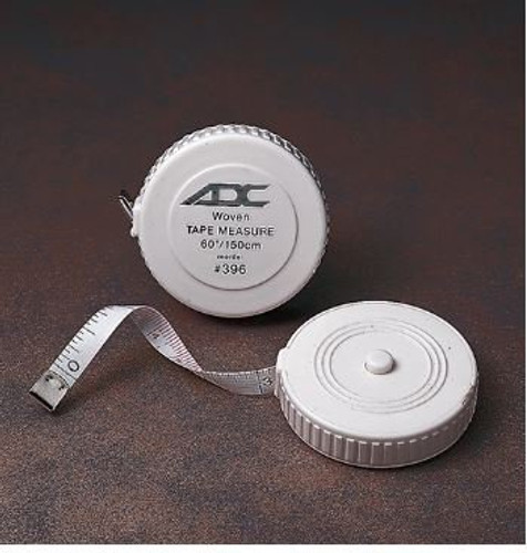 Measurement Tape ADC 60 Inch Woven Reusable Dual Scale 396