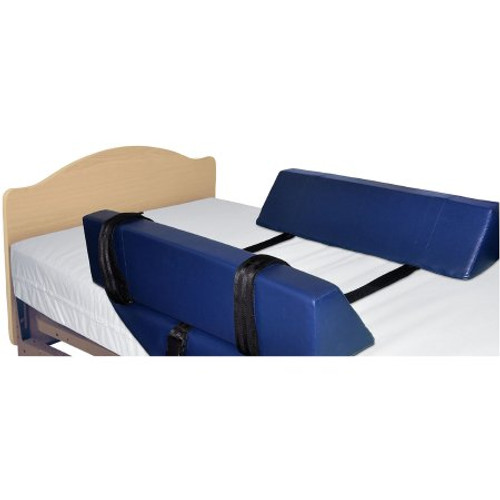 Roll-Control Bed Bolster NYOrtho 34 W X 8 D X 7 H Inch Foam Hook and Loop Strap-Fastening 9912