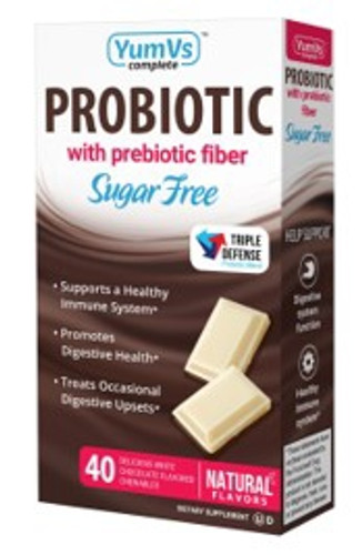 Probiotic Dietary Supplement YumV s 40 per Box Chewable Tablet 8083-04