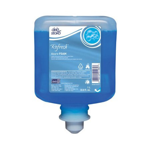 Soap Refresh Azure Foaming 1 000 mL Dispenser Refill Bottle Fresh Scent AZU1L