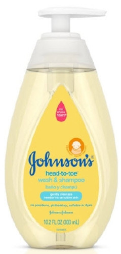 Baby Shampoo and Body Wash Johnson s Baby Head-to-Toe 10.2 oz. Flip Top Bottle Scented 10381371177216