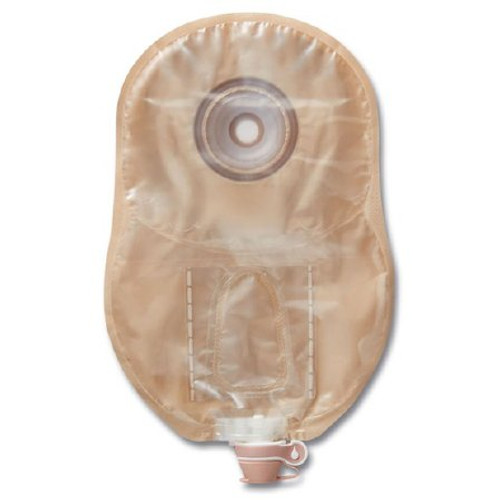 Urostomy Pouch CeraPlus One-Piece System 9 Inch Length 1-1/8 Inch Stoma Drainable Soft Convex Pre-Cut 8415