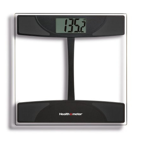 Floor Scale Health O Meter Digital Display 400 lbs. Gray Battery Operated 899KL