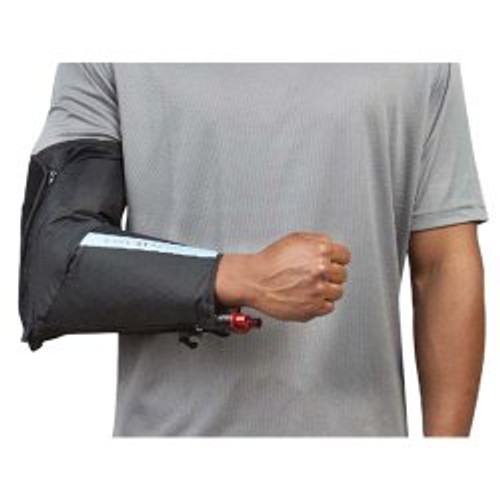 Cold Therapy Wrap Game Ready ATX without Heat Exchange Flexed Elbow One Size Fits Most Nylon Reusable 13-2524