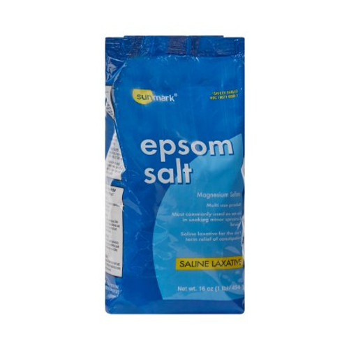 Epsom Salt sunmark Granules 1 lbs. Pouch 70677003801