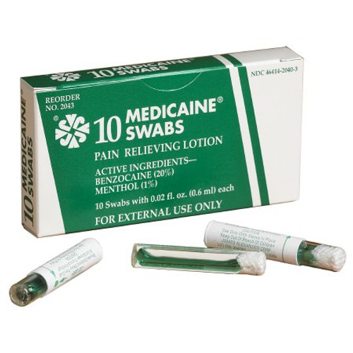 Sting and Bite Relief Medicaine Topical Swab Ampule 2043