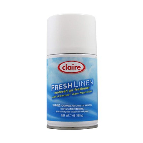 Air Freshener Claire Dry Mist 7 oz. Can Fresh Linen Scent 25950110