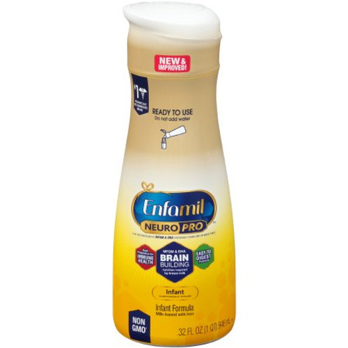 Infant Formula Enfamil Neuropro 32 oz. Bottle Ready to Use 897405 Infant Formula Enfamil Neuropro 32 oz. Bottle Ready to Use 897405