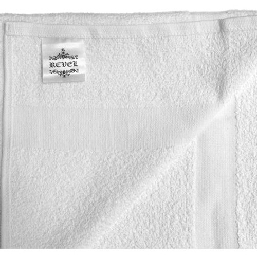 Bath Towel Revel Titan 24 X 48 Inch RS Cotton 86% / Polyester 14% White Reusable 107406