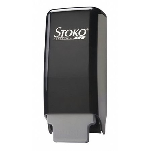 Hand Hygiene Dispenser Stoko Vario Ultra Black Plastic Manual Push 1000 mL / 1900 mL / 2000 mL Wall Mount PN55980806