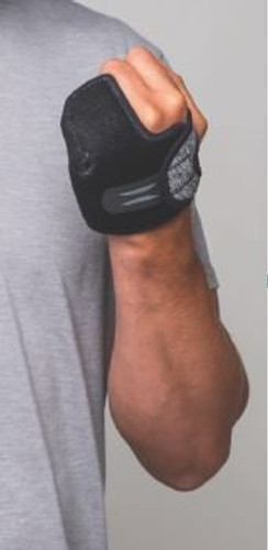 Hand Orthosis The Handcuff I-Plus Low Profile Foam / Nylon Polyester Blend / Spandex / Stainless Steel Mesh Left Hand Black / Gray Small / Medium 1048-LT-S/M