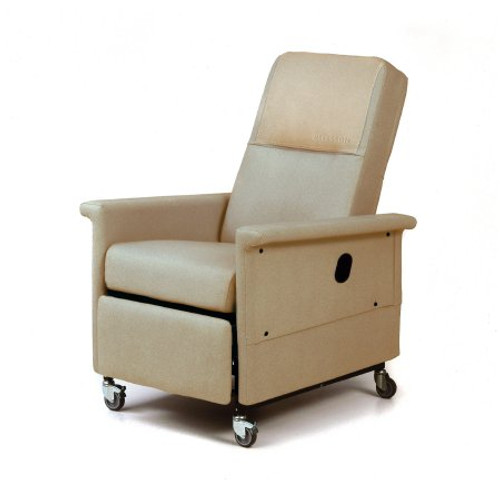 Medical Manual Recliner McKesson Natural Four 3 Inch Casters MCK596T09