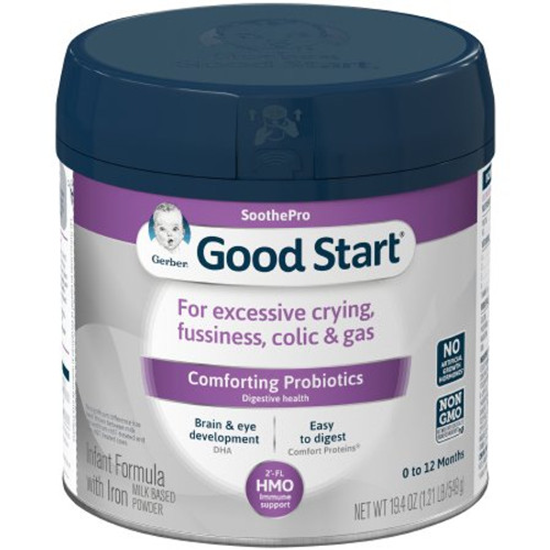 Infant Formula Gerber Good Start SoothePro 19.4 oz. Canister Powder 5000048723