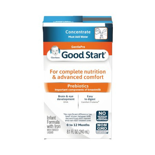 Infant Formula Gerber Good Start GentlePro 8.1 oz. Carton Liquid Concentrate 5000039161