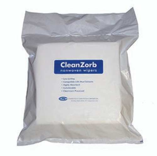 Cleanroom Wipe White NonSterile Polycellulose 9 X 9 Inch Disposable CR9-300