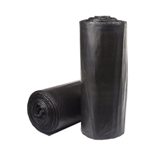 Trash Bag McKesson 30 gal. Black LLDPE 0.58 Mil. 30 X 36 Inch Star Seal Bottom Coreless Roll WSL3036HVK
