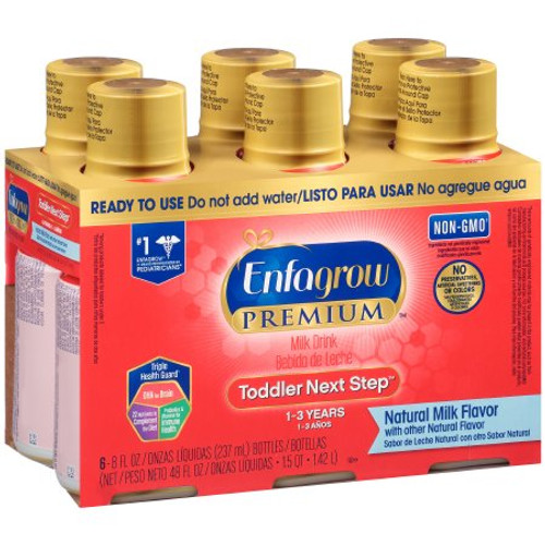Pediatric Oral Supplement Enfagrow NeuroPro Natural Milk Flavor 8 oz. Bottle Ready to Use 177508
