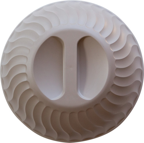 Insulated Dome Dinex Latte Single Use Urethane Foam 10 Inch Diameter DX340031