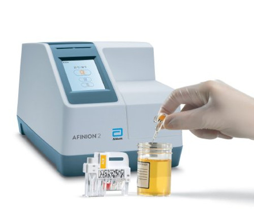Rapid Test Kit Afinion ACR Renal Albumin / Creatinine / Creatinine Ratio Urine Sample 15 Tests 1116972