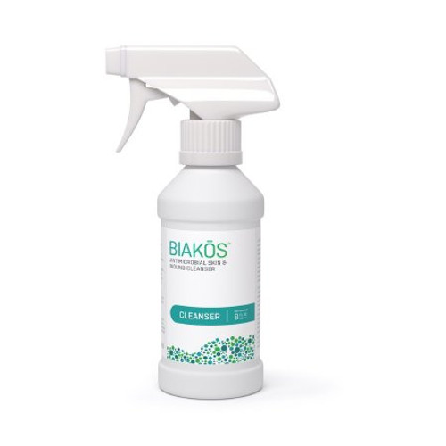 Antimicrobial Wound Cleanser Biakos 8 oz. Pump Bottle NonSterile Purified Water / Poloxamer 407 / Sodium Chloride AWC0810