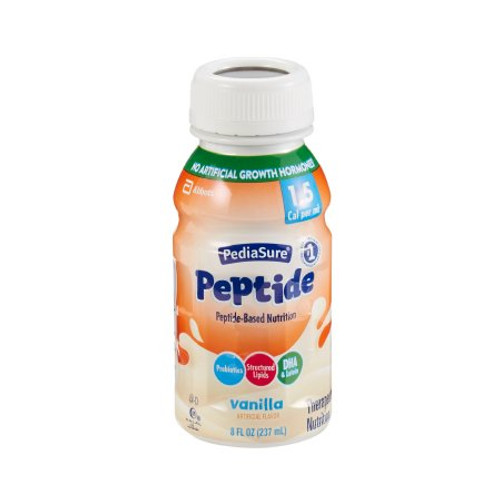 Pediatric Oral Supplement / Tube Feeding Formula PediaSure Peptide 1.5 Cal Vanilla Flavor 8 oz. Bottle Ready to Use 67417