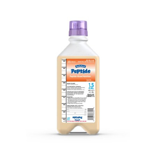 Pediatric Oral Supplement / Tube Feeding Formula PediaSure Peptide 1.5 Cal Vanilla Flavor 33.8 oz. Bottle Ready to Use 67419