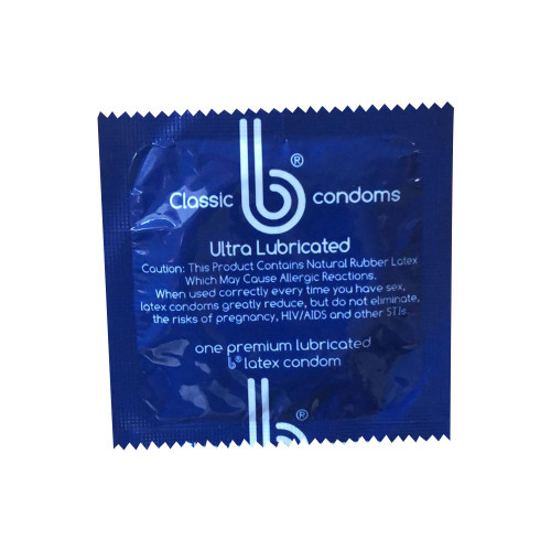Condom Lubricated One Size Fits Most 1 000 per Case 01-01-001 Case/1000