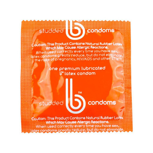 Condom Studded b One Size Fits Most 1 000 per Case 01-01-006 Case/1000