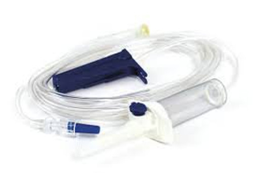 Primary Administration Set TrueCare 10 Drop / mL Drip Rate 102 Inch Tubing 1 Port TCBINF6419 Box/50