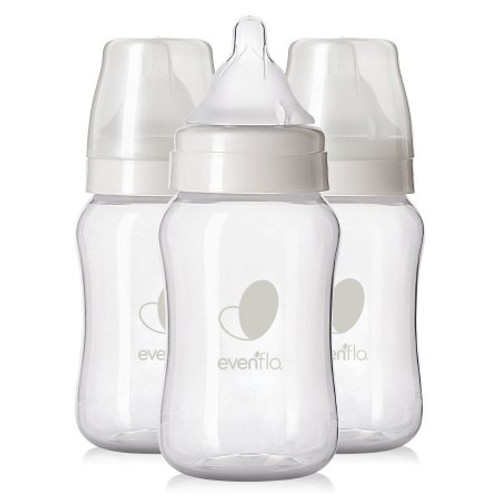 Baby Bottle Evenflo Balance Wide Neck 9 oz. Plastic 1129311