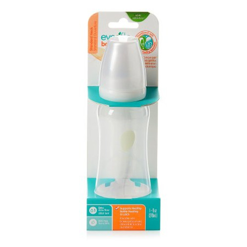 Baby Bottle Evenflo Feeding Balance Standard Neck 9 oz. Plastic 1099111