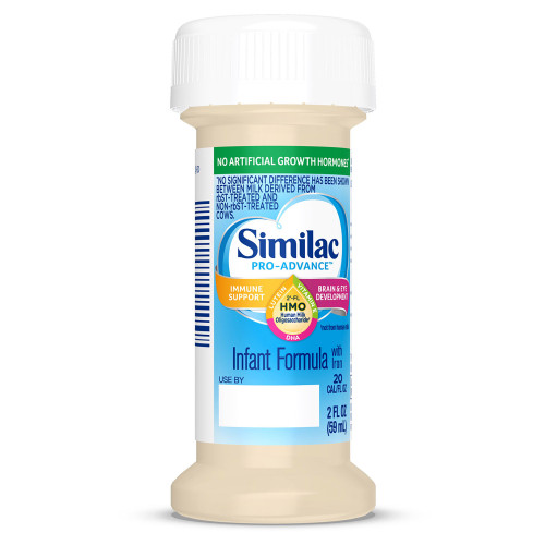 Infant Formula Similac Pro-Advance 2 oz. Bottle Ready to Use 67323 Case/48