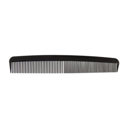 Comb 7 Inch Black Plastic 4885